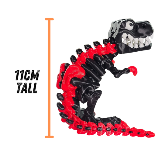 Articulated Carnivore Trio Fidget Toy Pack