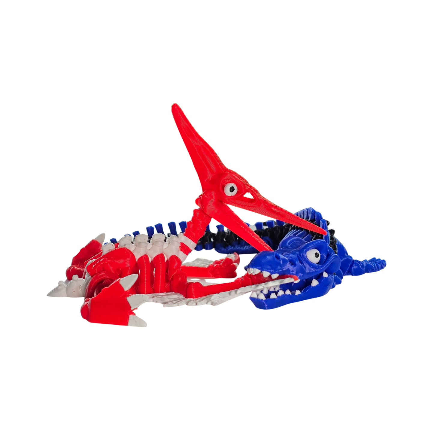 Skeleton Pteranodon - Articulated Fidget Figure