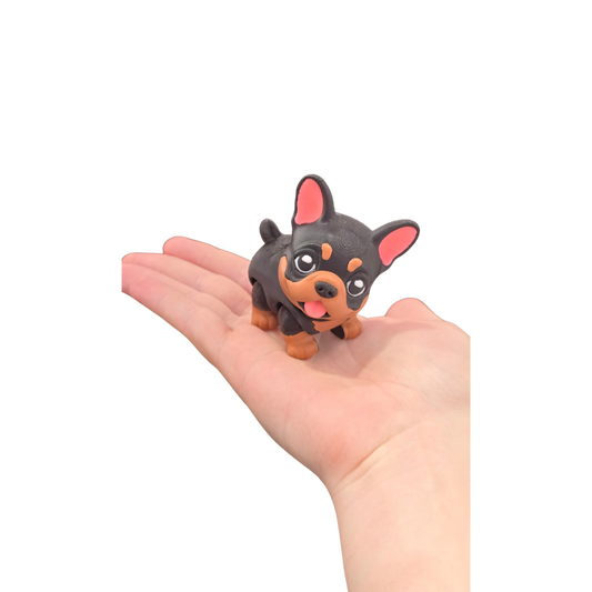 French Bulldog articulated fidget pet