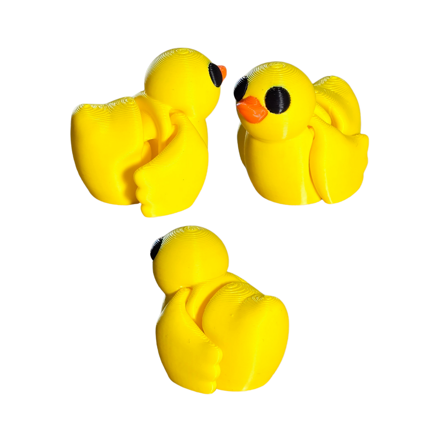 Flexible Pocket Sized Duck Articulated Toy