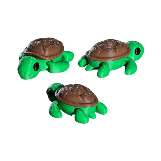Flexible Pocket Sized Turtle Sea Animal Toy