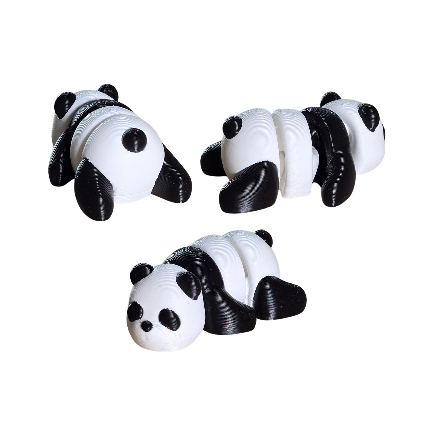 Flexible Pocket Sized Panda Articulated Toy
