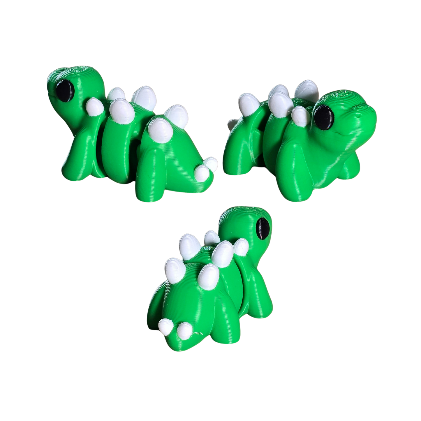 Flexible Pocket Sized Stegosaurus Dinosaur Toy
