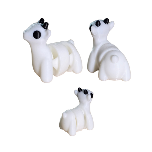 Flexible Pocket Sized Goat Articulated Fidget