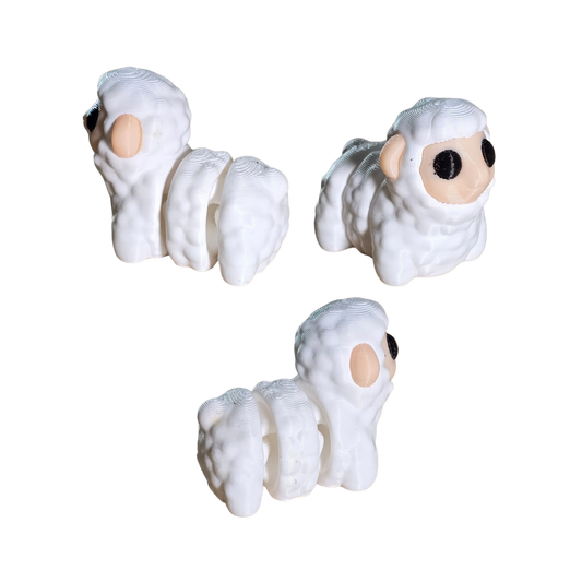 Flexible Pocket Sized Sheep Farm Animal Toy