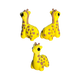 Flexible Pocket Sized Giraffe Zoo Animal Toy
