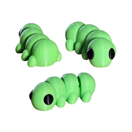 Flexible Pocket Sized Caterpillar Articulated Toy