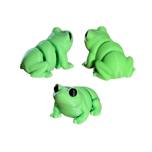Flexible Pocket Sized Frog Flexible Toy