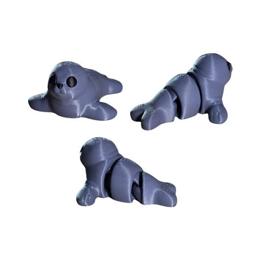 Flexible Pocket Sized Seal Sea Animal Toy