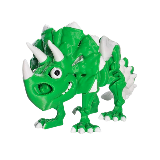 Triceratops Dinosaur - Flexible Fidget Toy