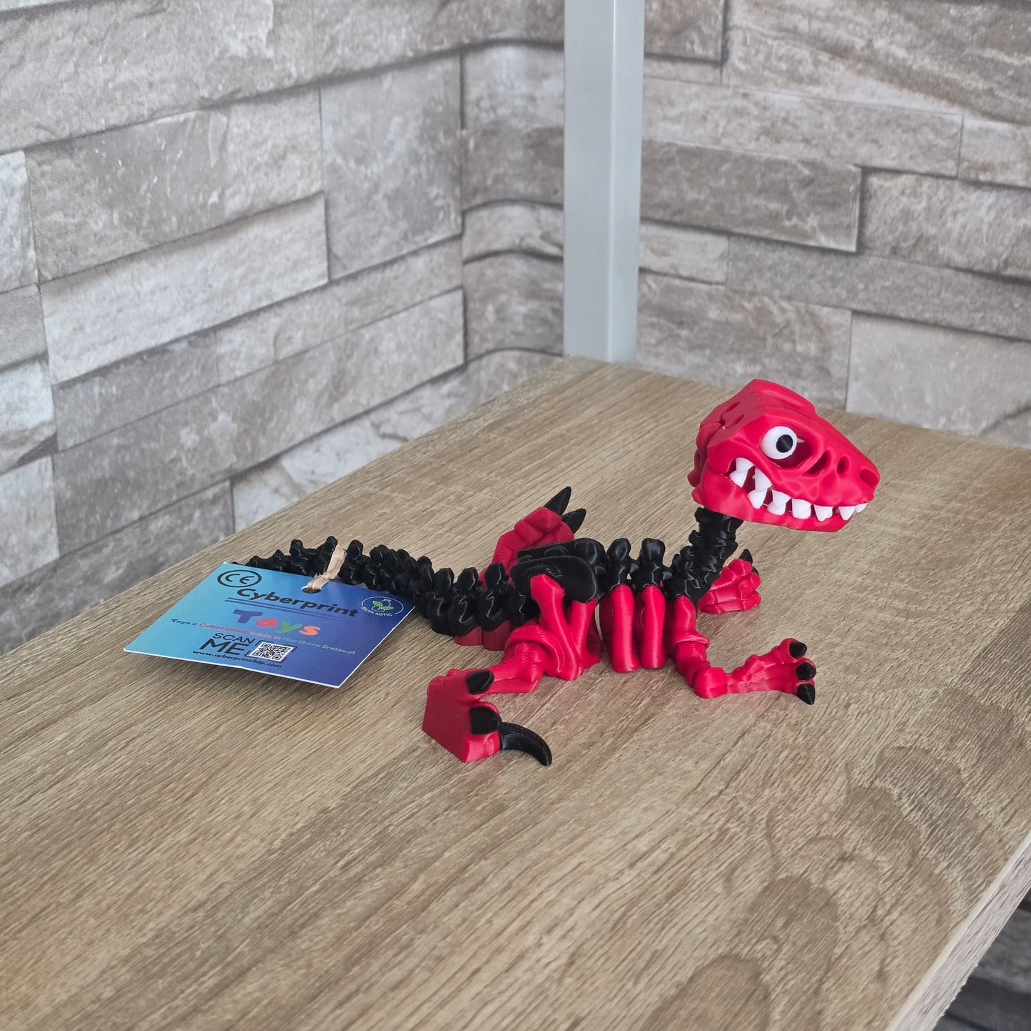 Raptor Dinosaur - Flexbile Figure Toy