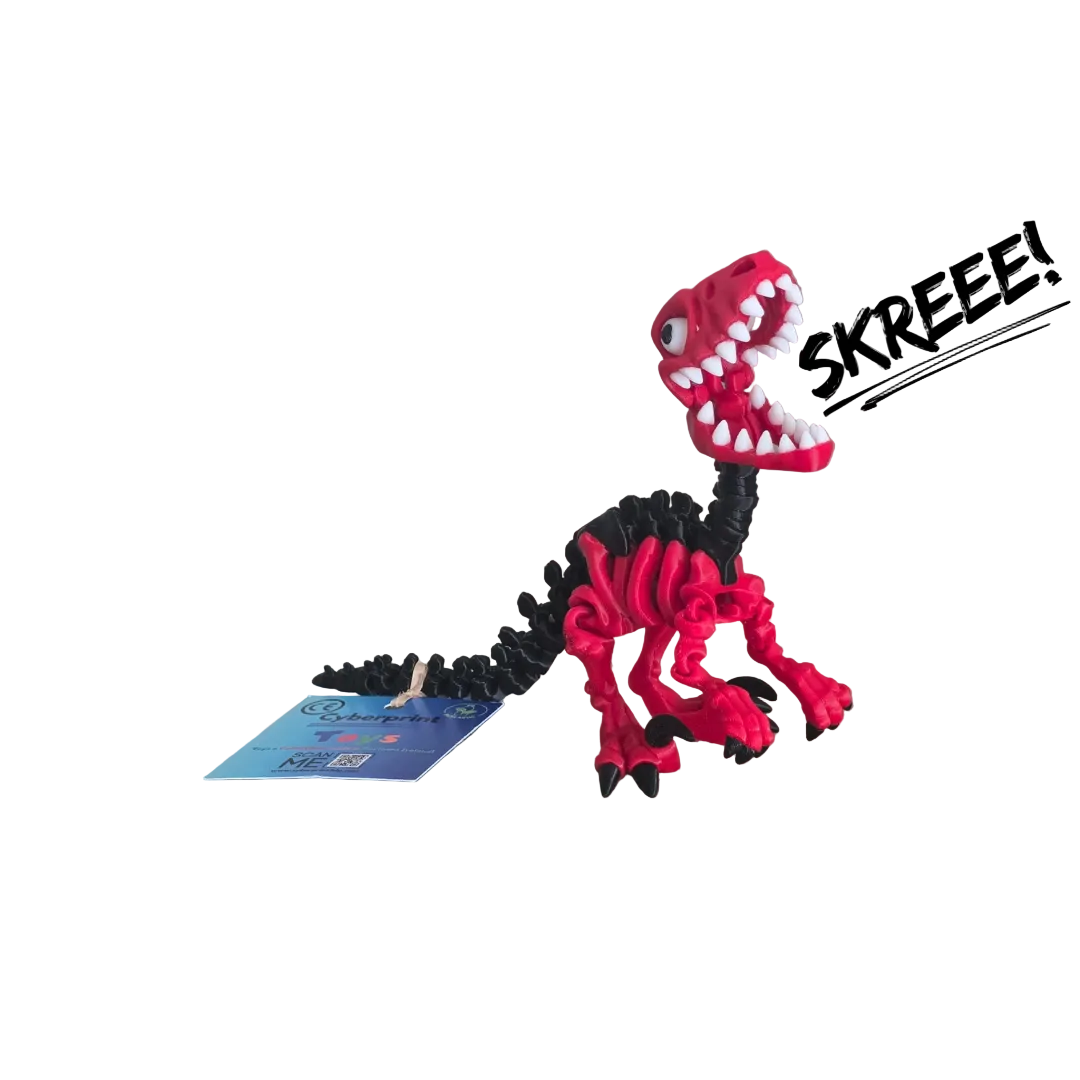 Raptor Dinosaur - Flexbile Figure Toy