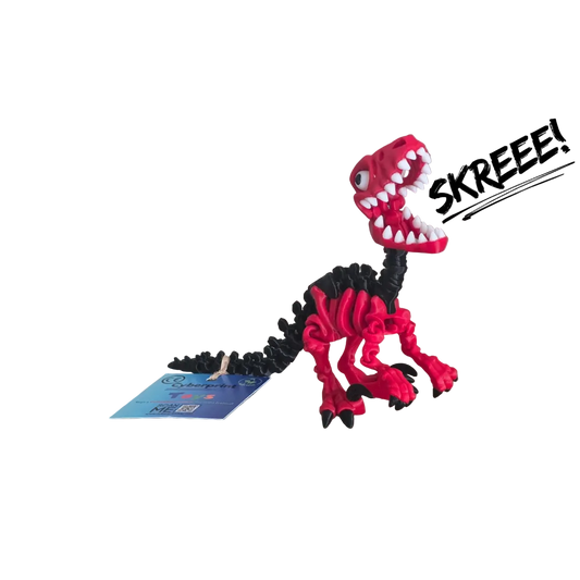 Raptor Dinosaur - Flexbile Figure Toy