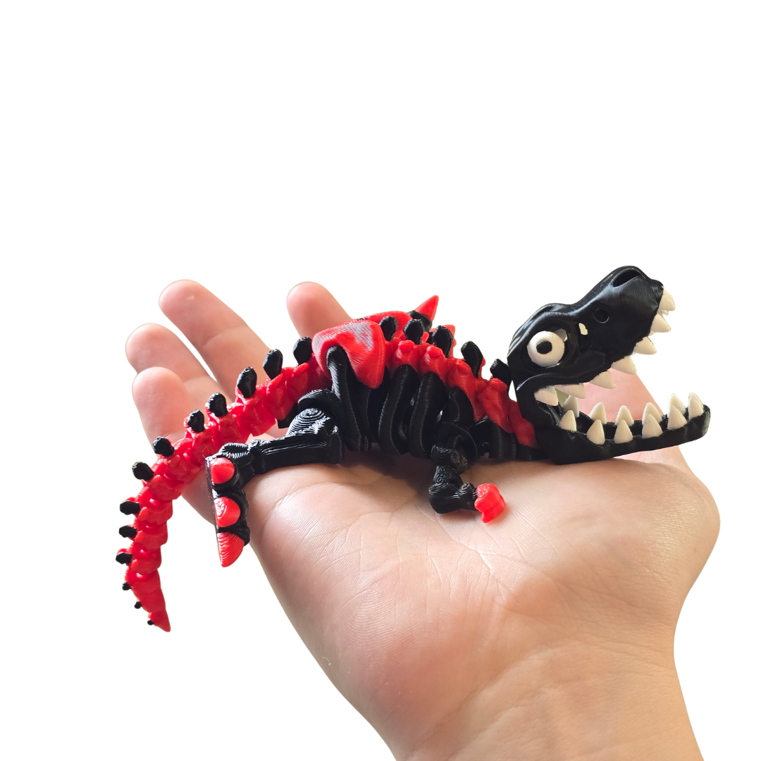 T-Rex Dinosaur - Articulated 3D Printed Toy