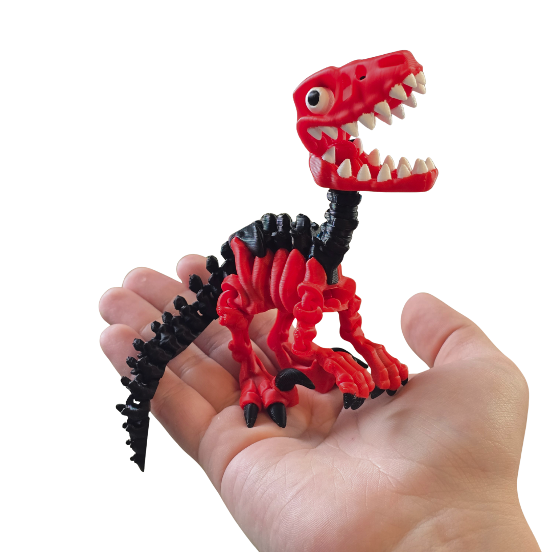 Raptor Dinosaur - Flexible Figure Toy