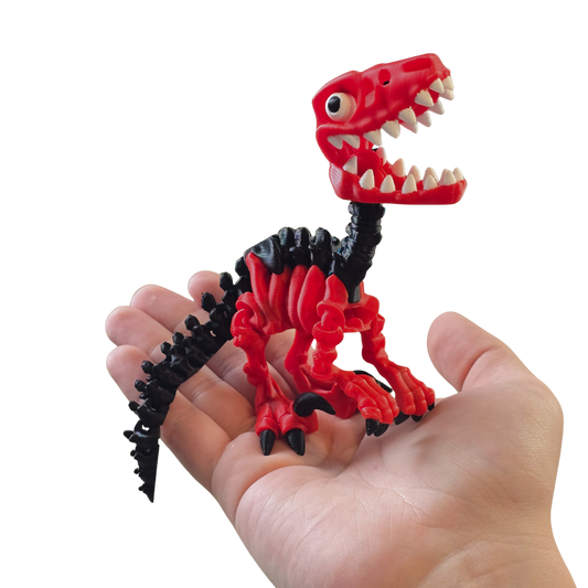 Raptor Dinosaur - Flexible Figure Toy