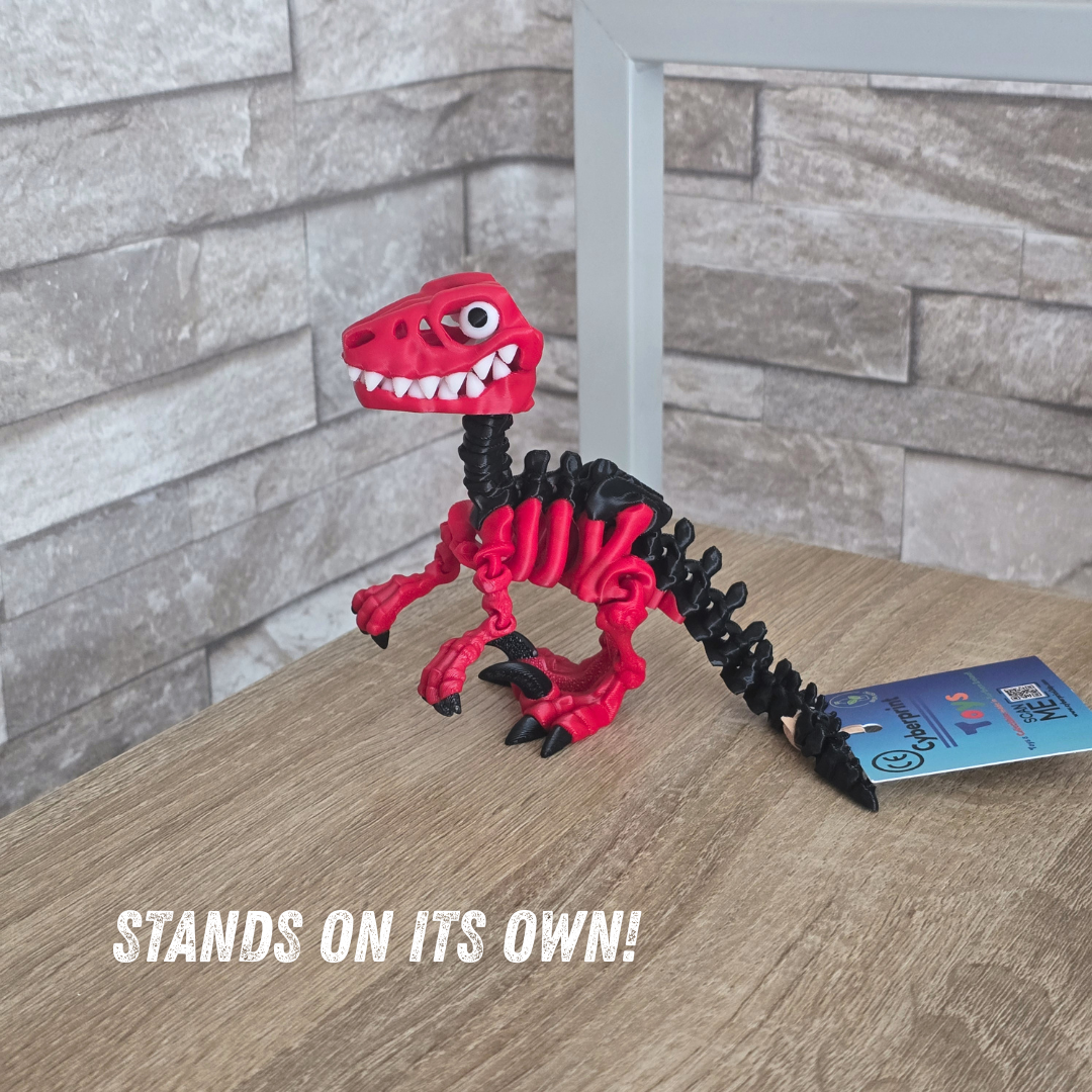 Raptor Dinosaur - Flexbile Figure Toy