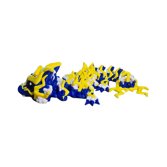 Storm Baby Dragon - Articulated Fidget Toy