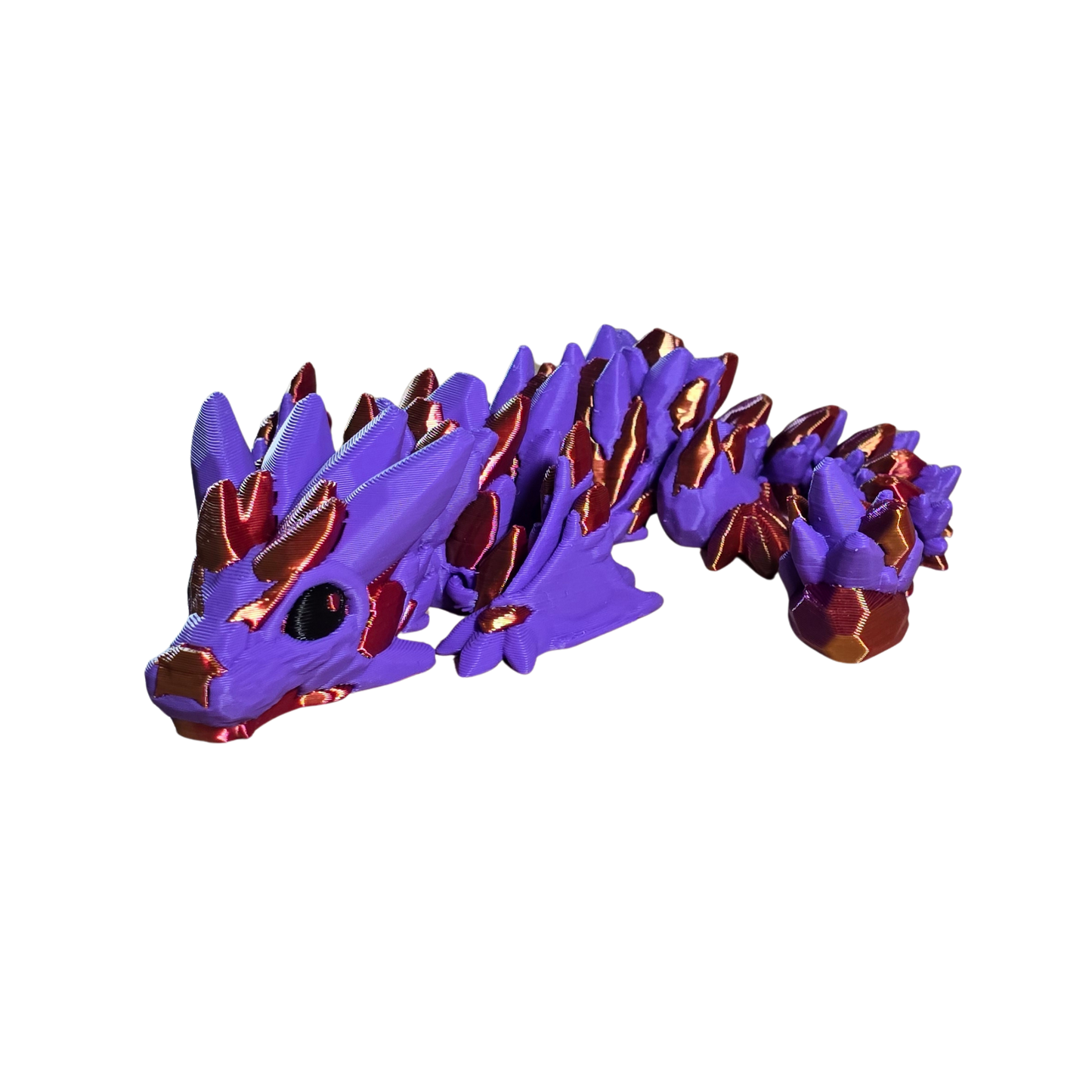 Flexible Gemstone Baby Wyvern Dragon Toy