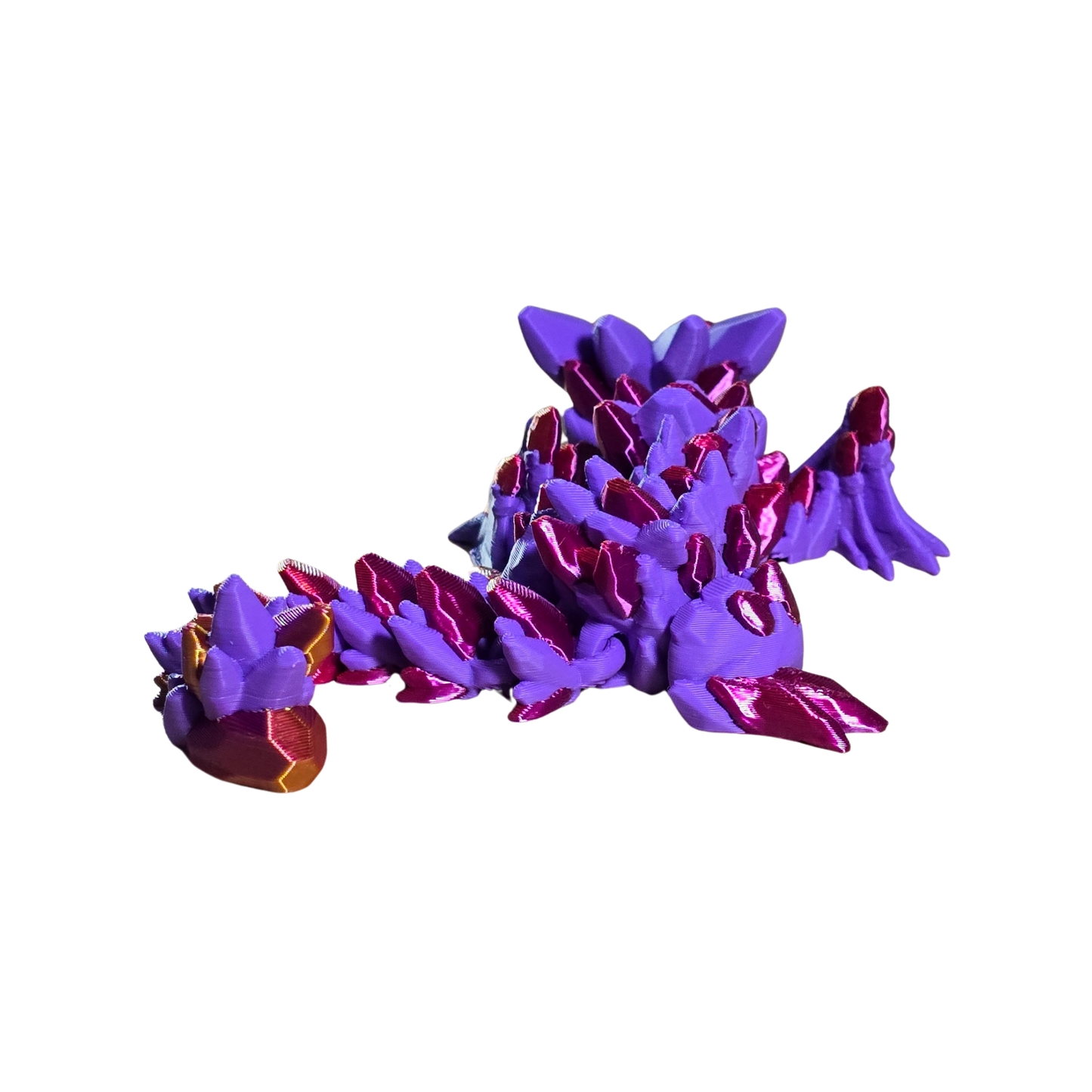 Flexible Gemstone Baby Wyvern Dragon Toy
