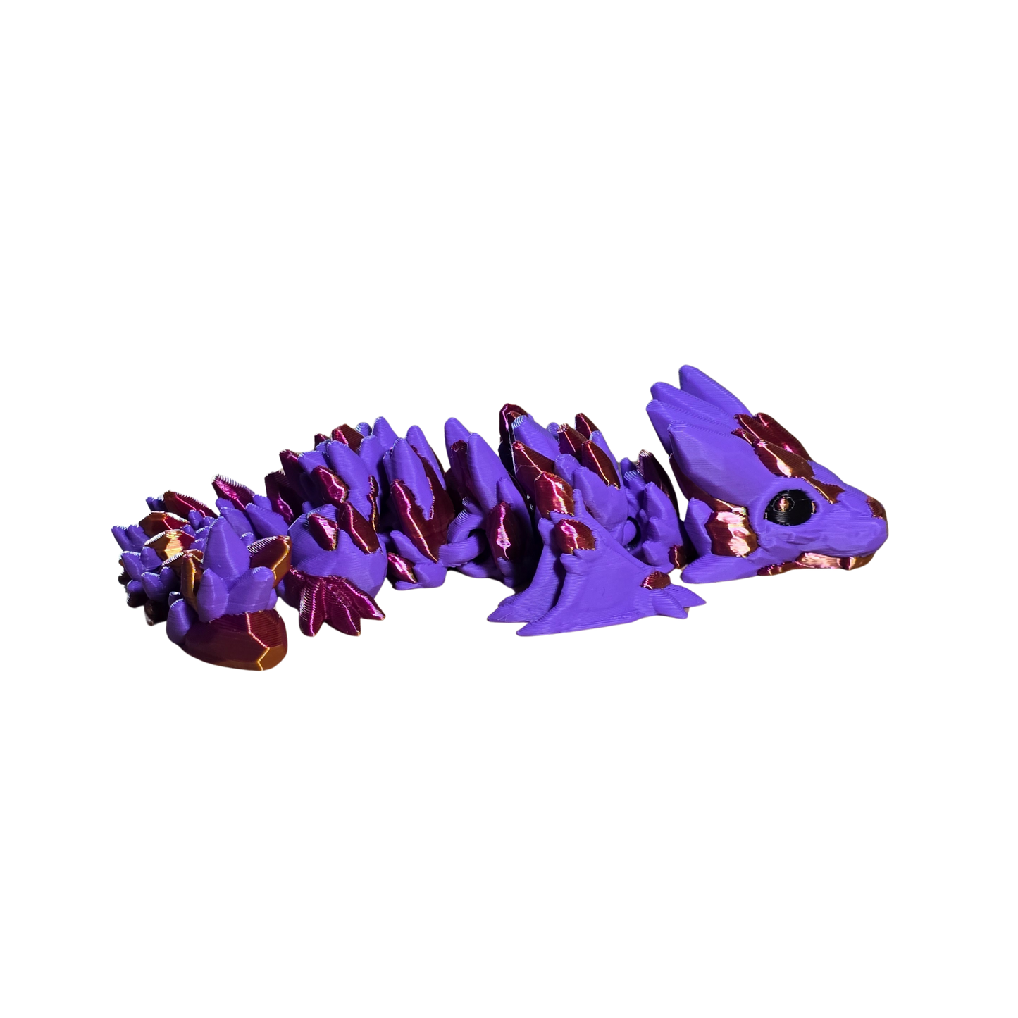Flexible Gemstone Baby Wyvern Dragon Toy