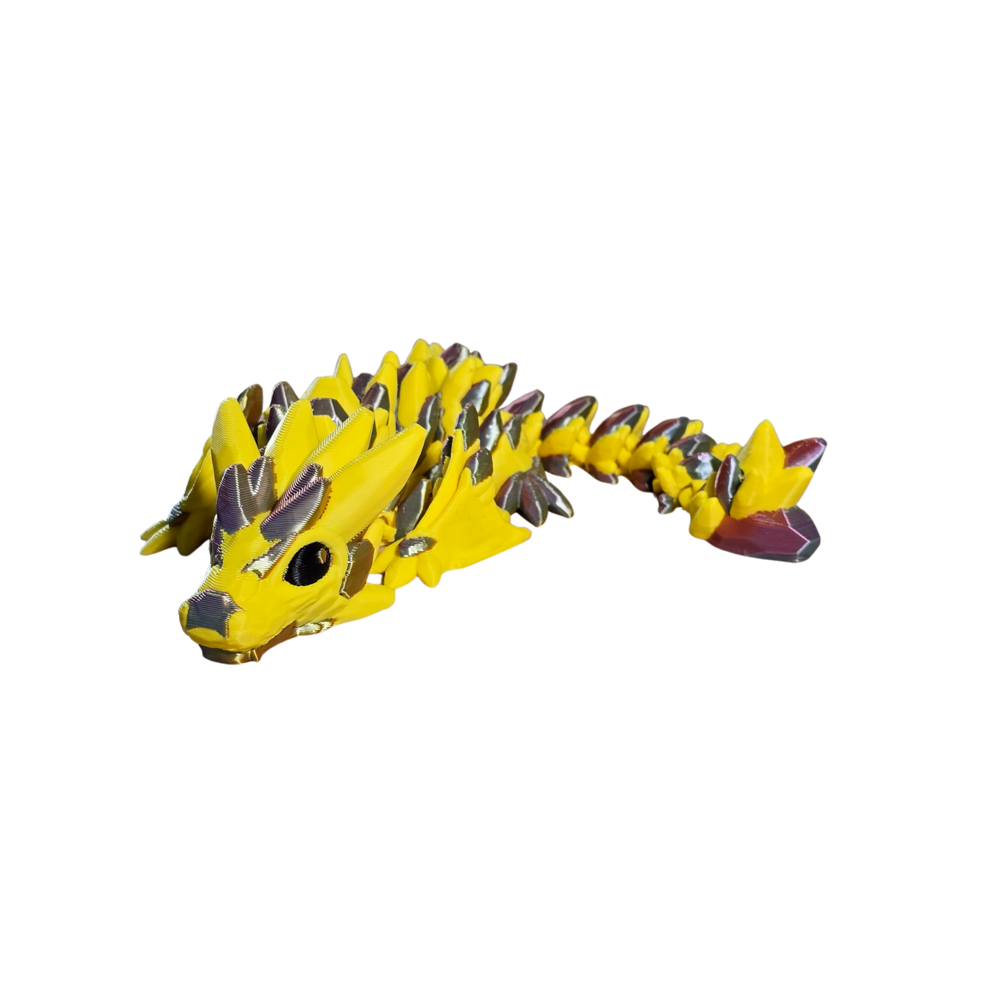 Flexible Gemstone Baby Wyvern Dragon Toy