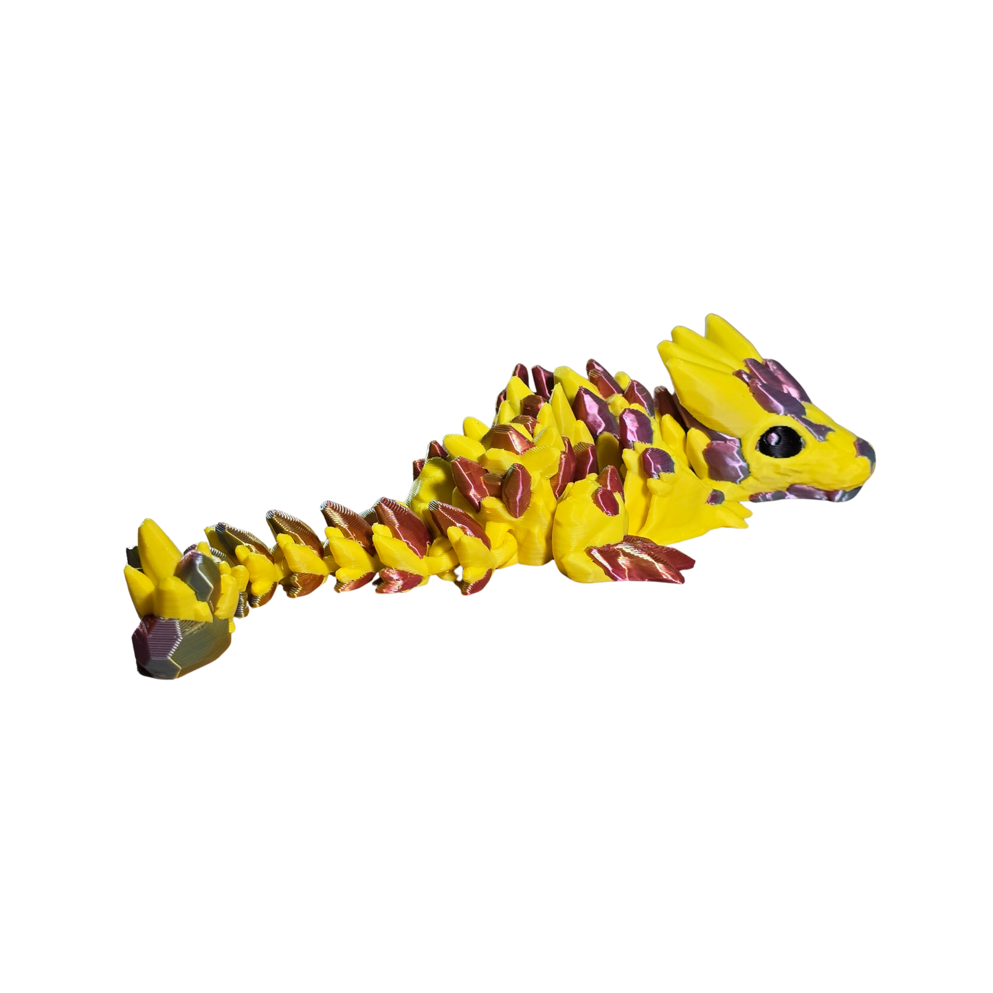 Flexible Gemstone Baby Wyvern Dragon Toy