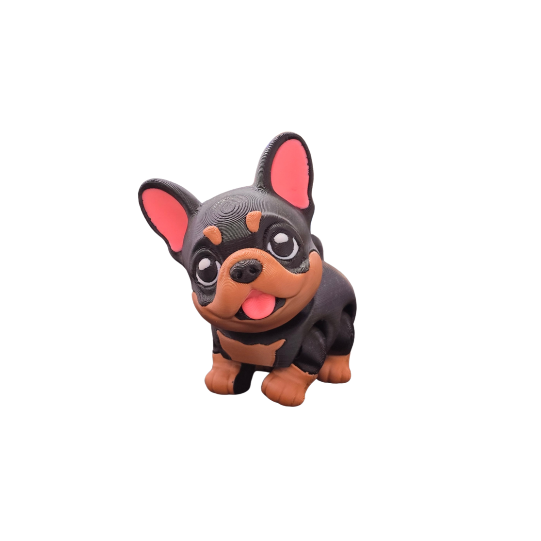 French Bulldog articulated fidget pet