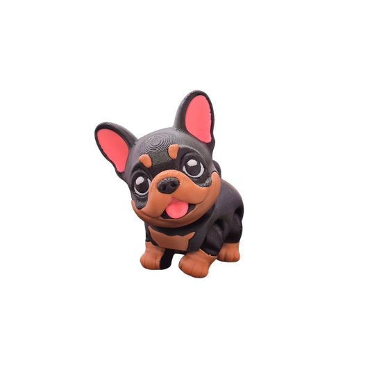 French Bulldog articulated fidget pet