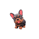 French Bulldog articulated fidget pet