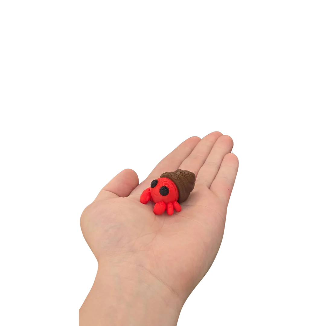 Pocket Sized Hermit Crab Fidget Toy