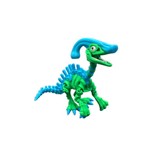 Parasaurolophus Dinosaur - Articulated Fidget Toy