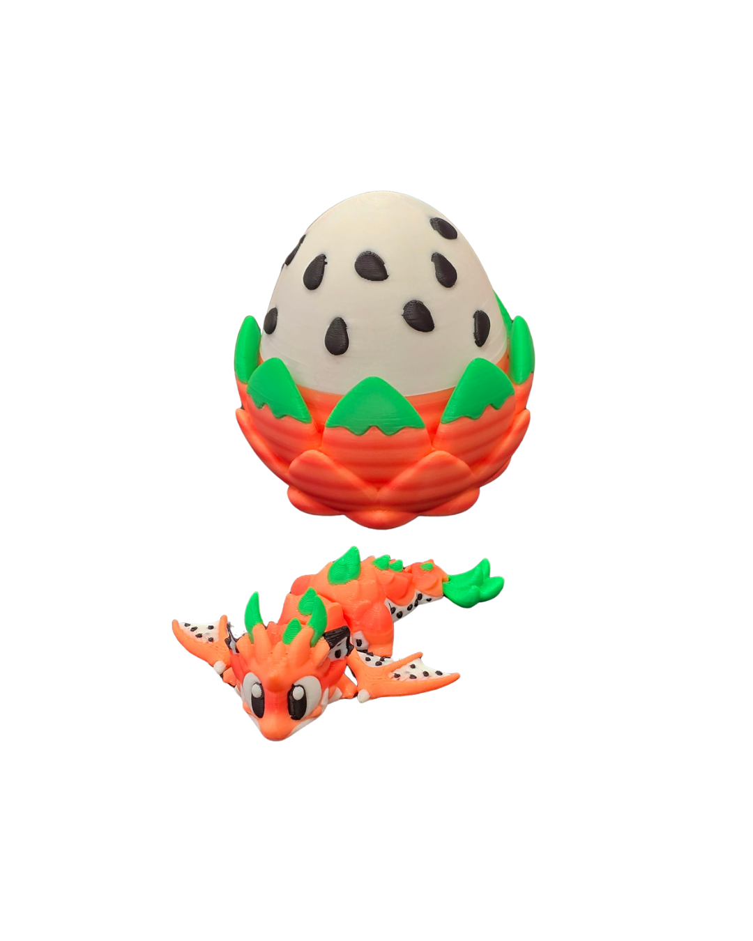 Fidget Dragonfruit Dragon With Opening Egg