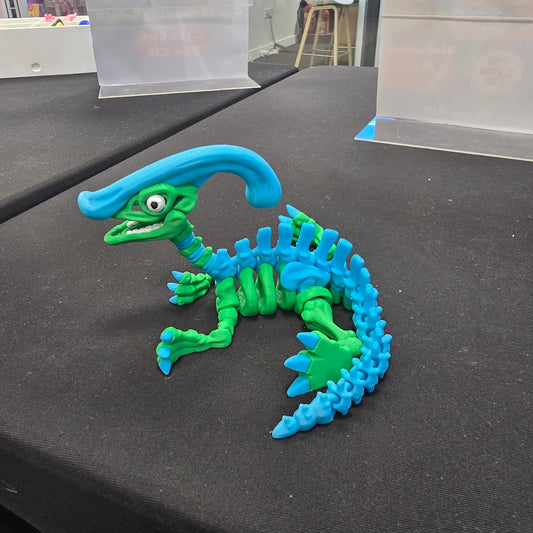 Parasaurolophus Dinosaur - Articulated Fidget Toy